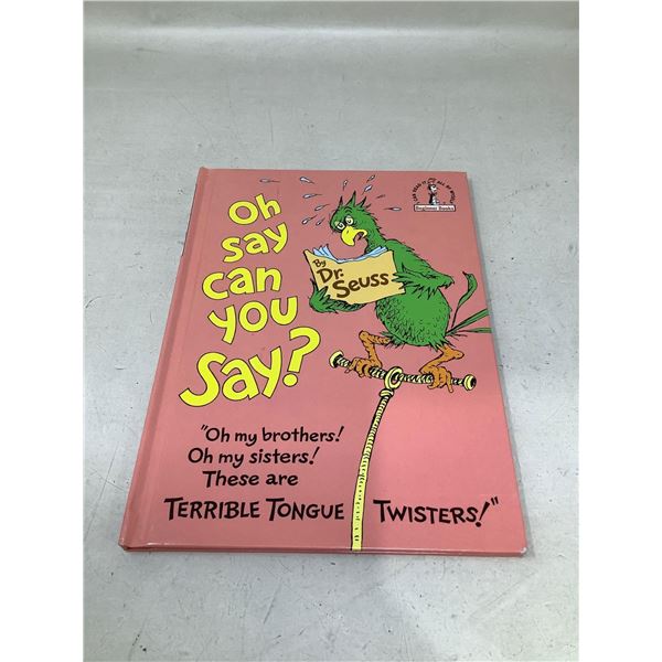 "Oh Say Can You Say?" By Dr. Seuss