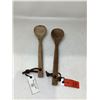 Image 1 : Bee & Willow Wooden Spoons Lot Of 2