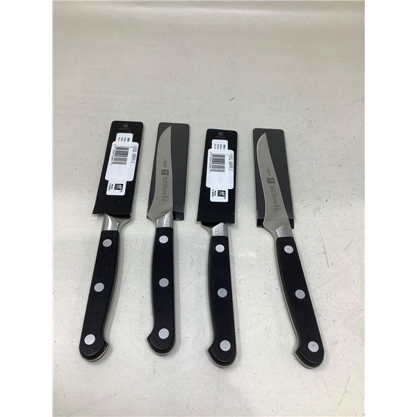 Lot Of 4 Knives W/ Cases