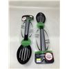 Image 1 : Lot Of 2 Slotted Cooking Spoons