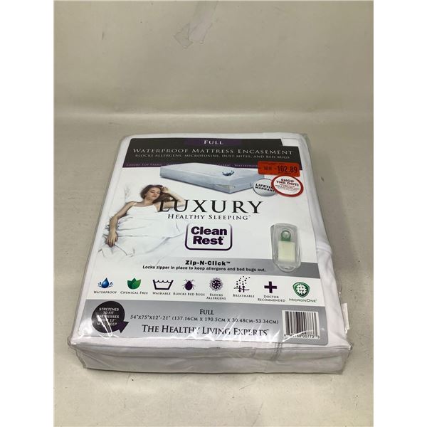 Luxury Waterproof Mattress Encasement