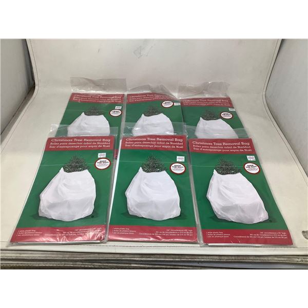 Christmas Tree Removal Bag Lot Of 6