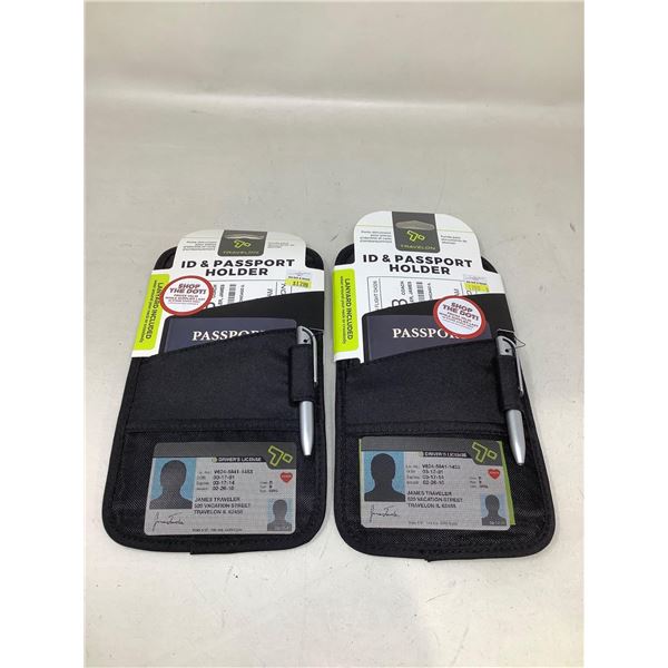 ID & Passport Holder Lot Of 2