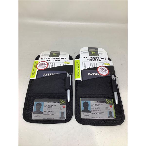 ID & Passport Holder Lot Of 2