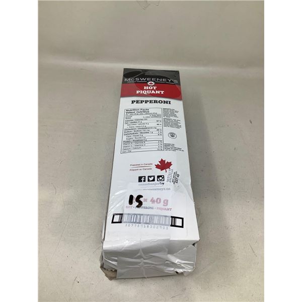 McSweeney's Hot Pepperoni (15 X 40G)