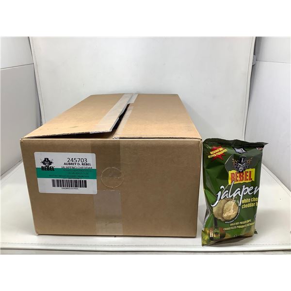 Rebel Jalapeno Cheddar Potato Chips (24 X 43G)