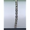 Image 2 : Ladies Multi Stone 14K GP Tennis Bracelet NEW