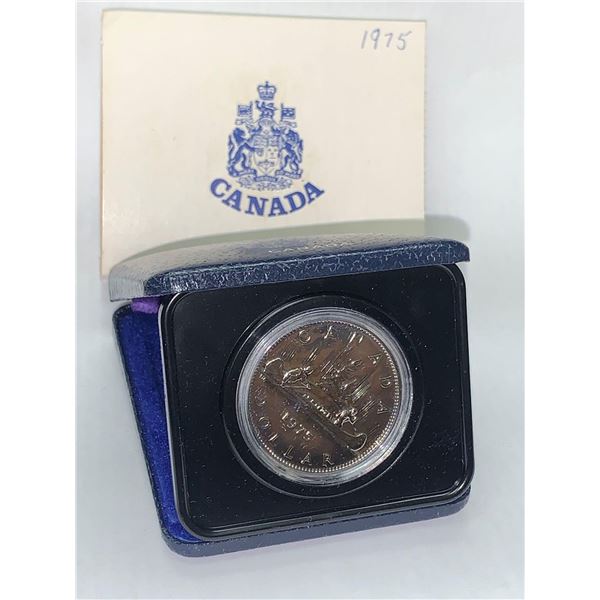 Canada 1975 Silver Dollar