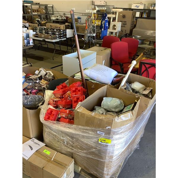 Pallet of Assorted Household Goods