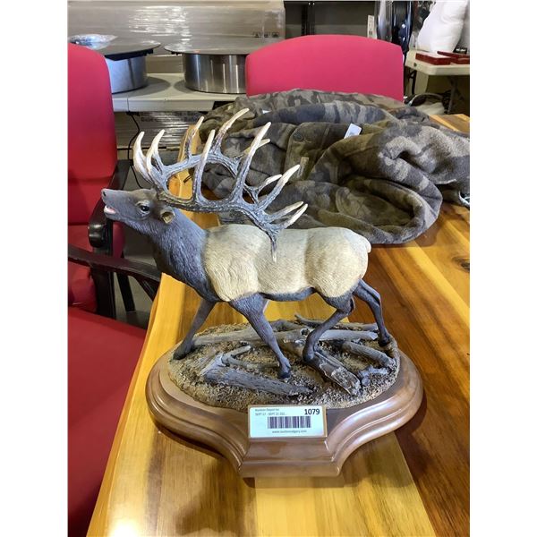Royal Bull Elk by John Blank Figure