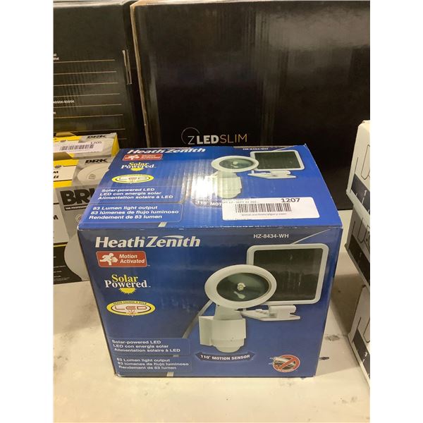 Heath Zenith Motion Activated Solar Powered LED Security Light
