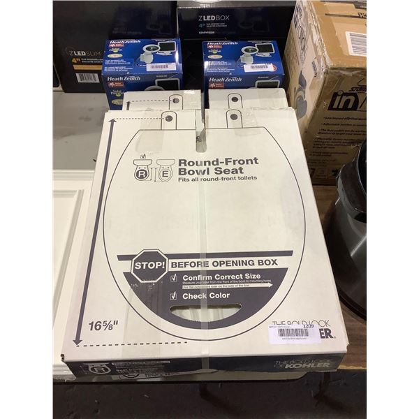 Kohler Round-Front Toilet Bowl Seat (16 5/8in)