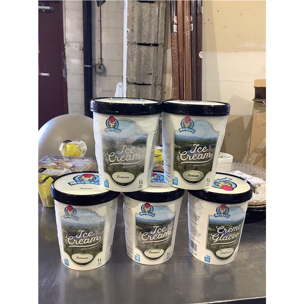Frozen MacKay's Assorted Flavor Ice Cream (5 x 1L)
