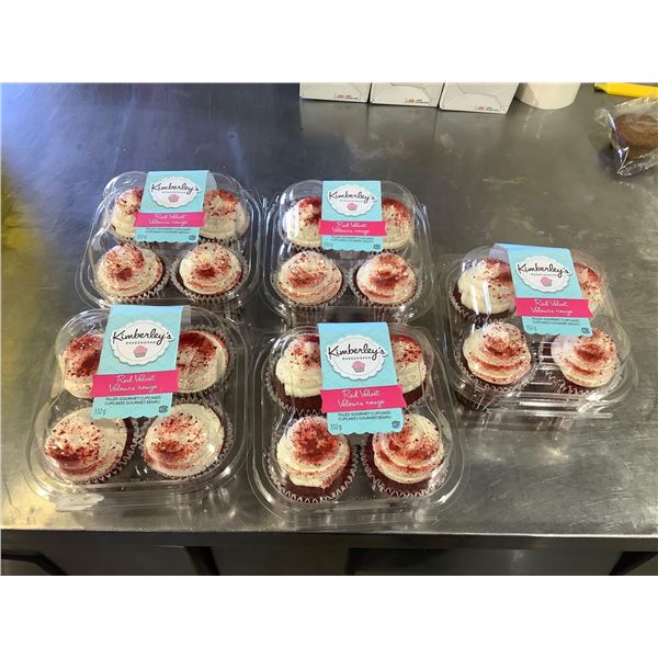 Frozen Kimberley's Red Velvet Cupcakes (5 x 332g)
