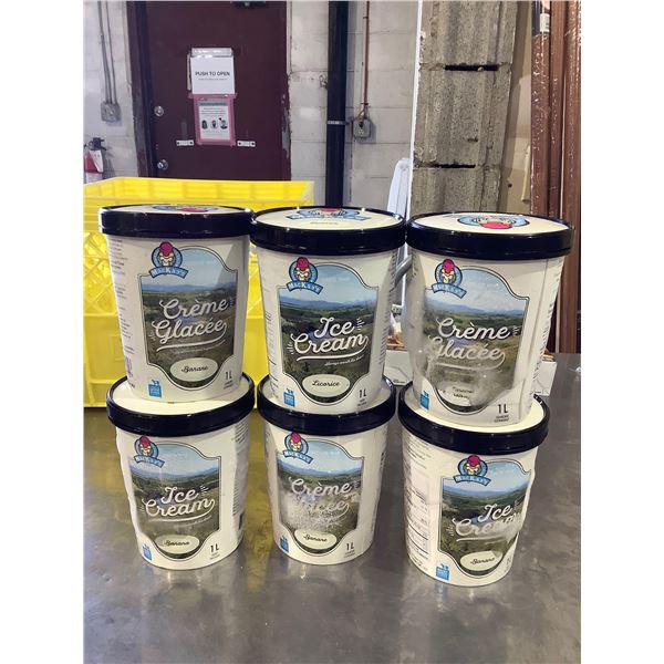 Frozen MacKay's Assorted Flavor Ice Cream (6 x 1L)