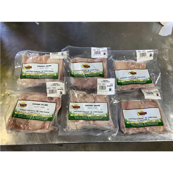 Frozen Sunworks Chicken Drumsticks Lot of 6
