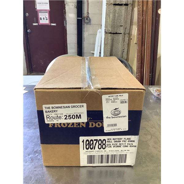 Case of Frozen Bownesian Buttery Flake Rolls