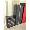 Image 1 : Metal Tool Box and Metal Storage Cabinet in Grey (28in x 22in x 32in and 30in x 18in x 72in)