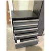 Image 2 : Metal Tool Box and Metal Storage Cabinet in Grey (28in x 22in x 32in and 30in x 18in x 72in)