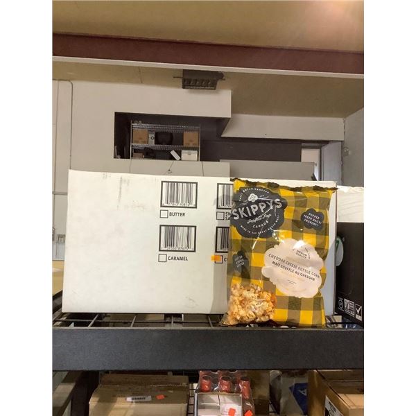 Case of Skippy's Cheddar Cheese Kettle Corn (12 x 180g)