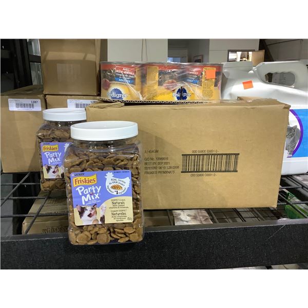 Case of Friskies Party Mix Cat Treats (3 x 454g)
