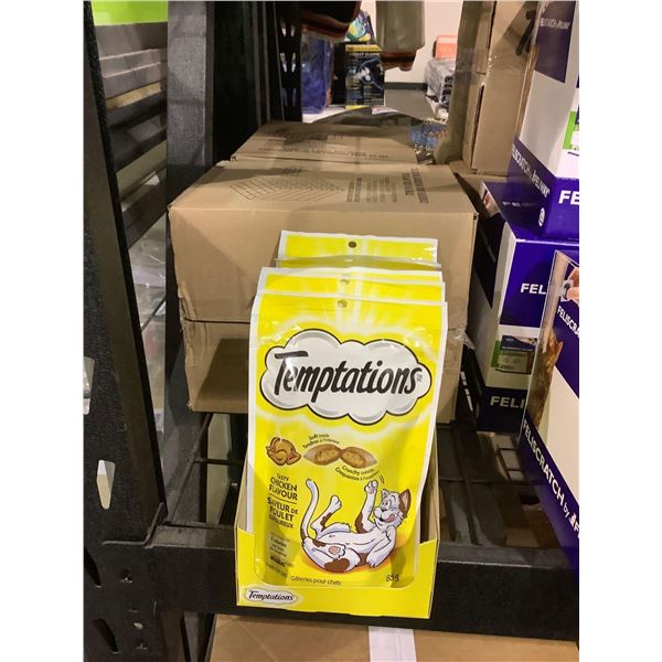Case of Temptations Tasty Chicken Cat Treats (12 x 85g)