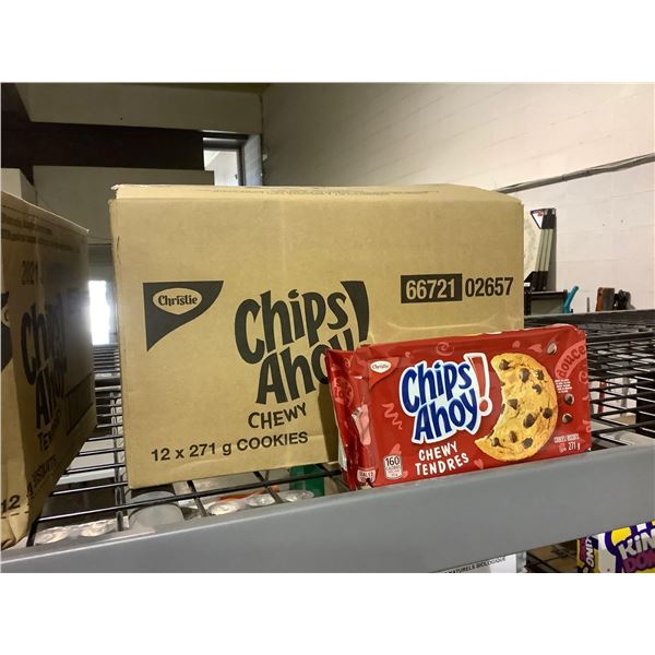 Case of Chips Ahoy Chewy Chocolate Chip Cookies (12 x 271g)