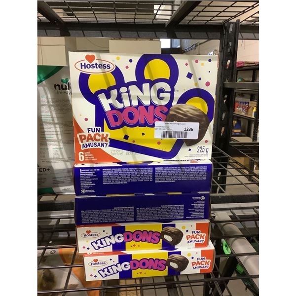 Hostess King Dons Cakes (5 x 225g)