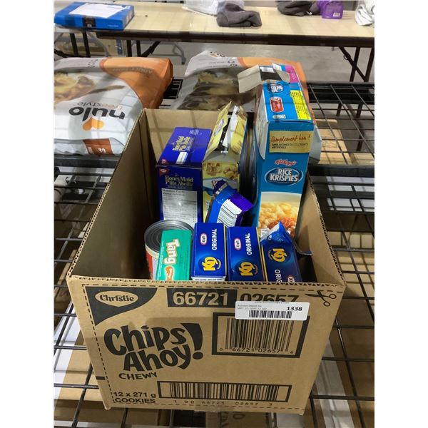 Case of Assorted Groceries