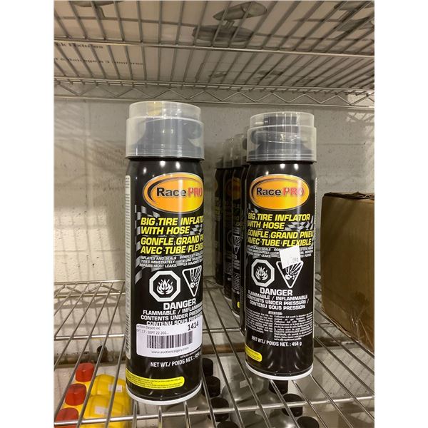 Race Pro Tire Inflator w/ Hose (8 x 454g)