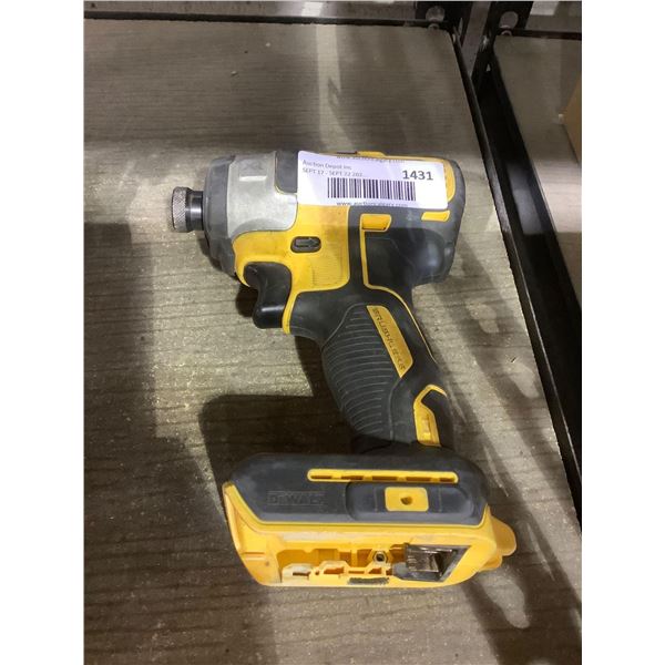 DeWalt 1/4in Cordless Impact Driver - Model: DCF887 (Battery Not Included, Power Tool Only)