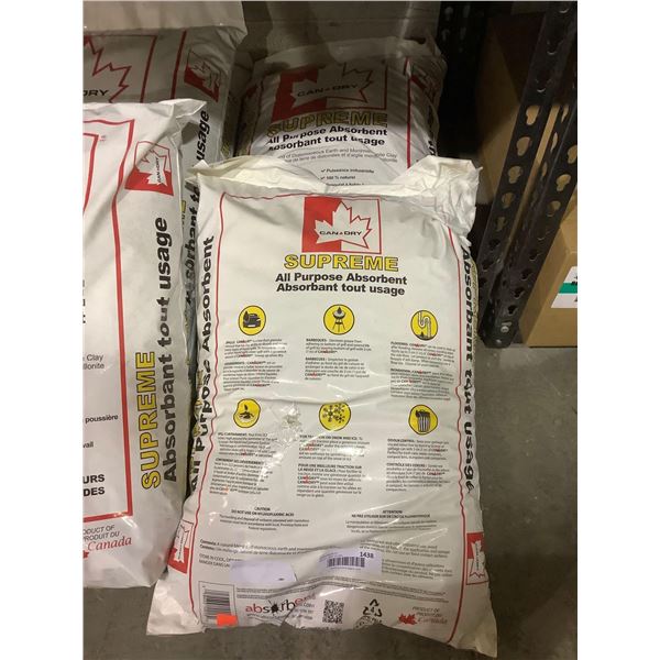 Can Dry Supreme All Purpose Absorbent (12kg) Lot of 2