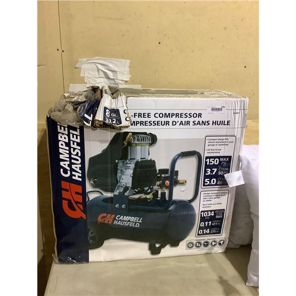 Campbell Hausfeld 8 Gallon Air Compressor-NEW