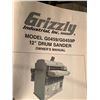 Image 5 : GRIZZLY 12-INCH DRUM SANDER; 4 ROLLS OF SANDPAPER