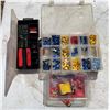 Image 1 : ELECTRICAL KIT; STRIPPER/CRIMPER; ASSORTED ELECTRICAL ENDS