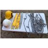 Image 1 : CHAINSAW CHAIN; CHAINSAW BARS, USED; HELMETS