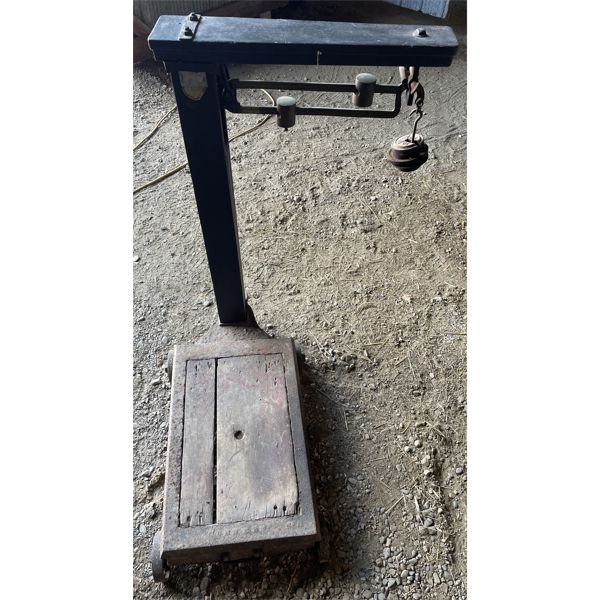 GRAIN SCALE W/ WEIGHTS