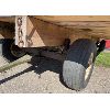 Image 2 : 20 FOOT FLAT RACK WAGON ON JOHN DEERE RUNNING GEAR
