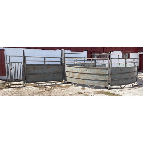 CATTLE CROWDING TUB - 10 FOOT ACROSS