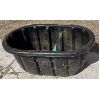 Image 1 : POLY WATER TROUGH W/ 2 FLOATS - 50 GAL ? 