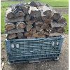 Image 1 : LOT OF SEASONED FIREWOOD- 1 FACE CORD, W/BIN