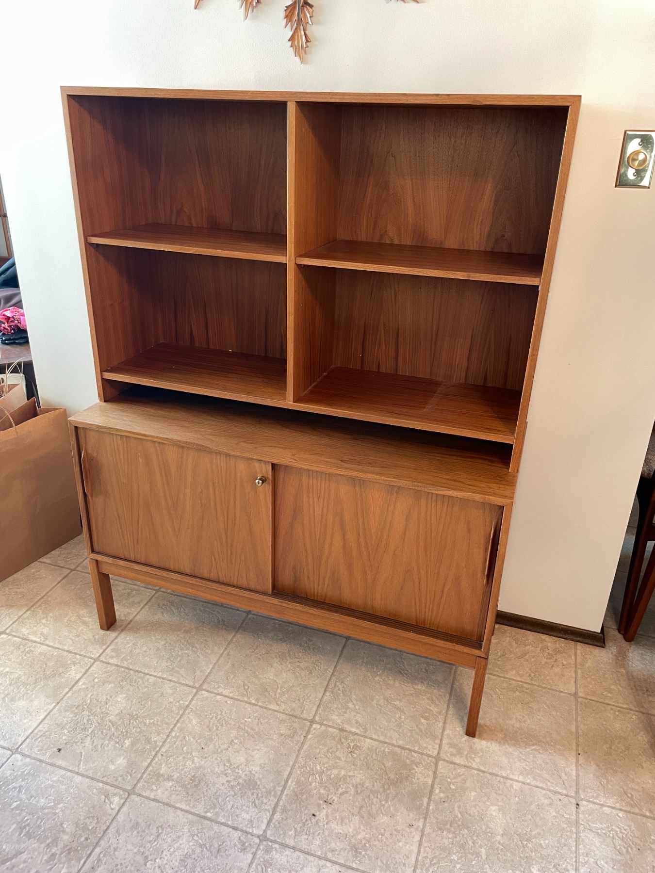 Vintage wall display