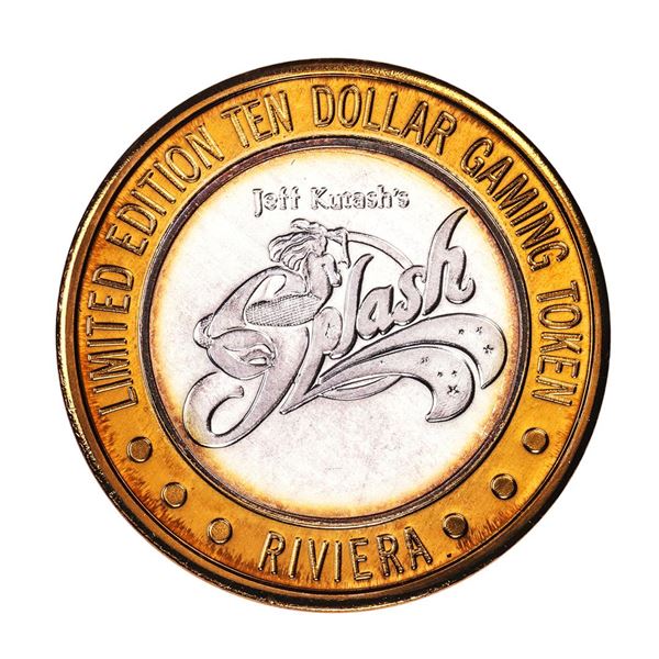 .999 Silver Riviera Hotel & Casino Las Vegas $10 Casino Limited Edition Gaming Token