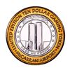 Image 1 : .999 Silver McCarran International Airport $10 Casino Limited Edition Gaming Token