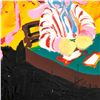 Image 3 : Henrie (1932-1999) "Blackjack Beats 21" Original Oil On Canvas
