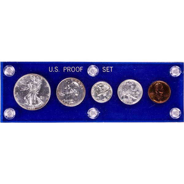 1937 (5) Coin Proof Set