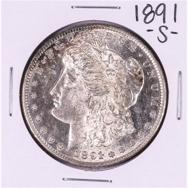1891-S $1 Morgan Silver Dollar Coin