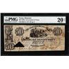 Image 1 : 1830's $50 Government of Texas Obsolete Note TXCRH21A PMG Very Fine 20 Net