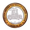 Image 2 : .999 Fine Silver Pioneer Laughlin, Nevada $10 Limited Edition Gaming Token