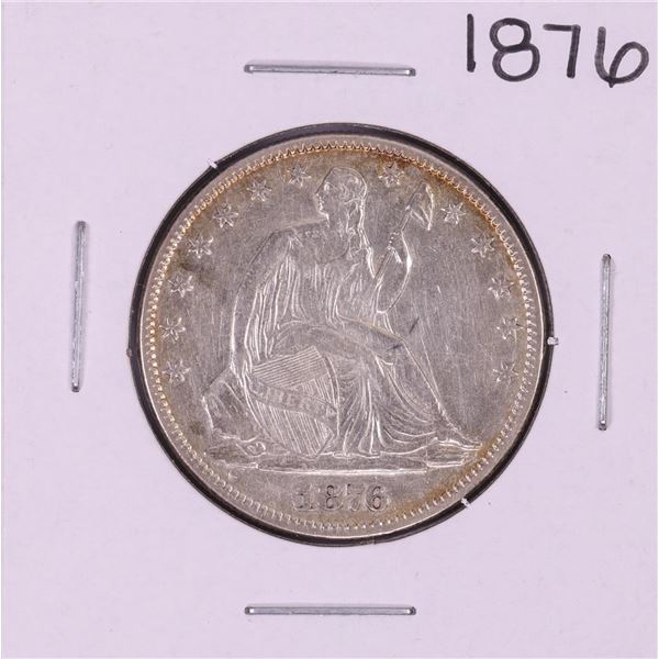 1876 Seated Liberty Half Dollar Coin